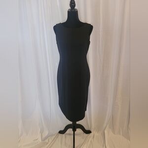 Banana Republic Black Sheath Dress – Size 8